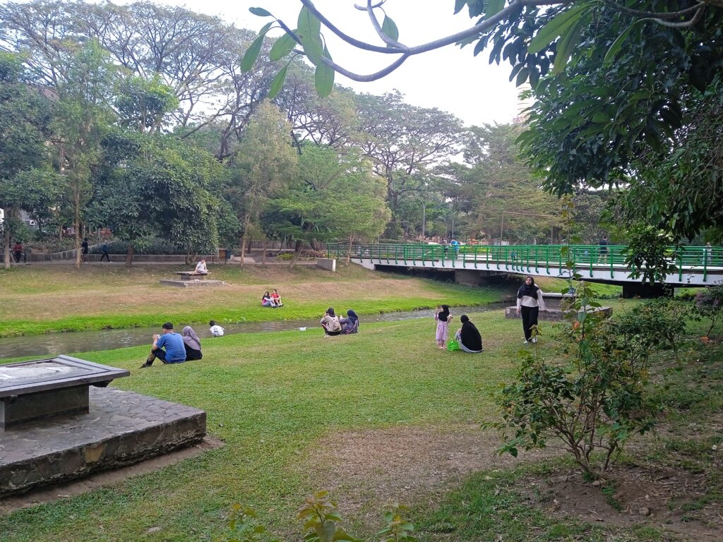 Bertamasya dan Berolahraga di Wisdom Park UGM 6 Taman di Wisdom Park UGM
